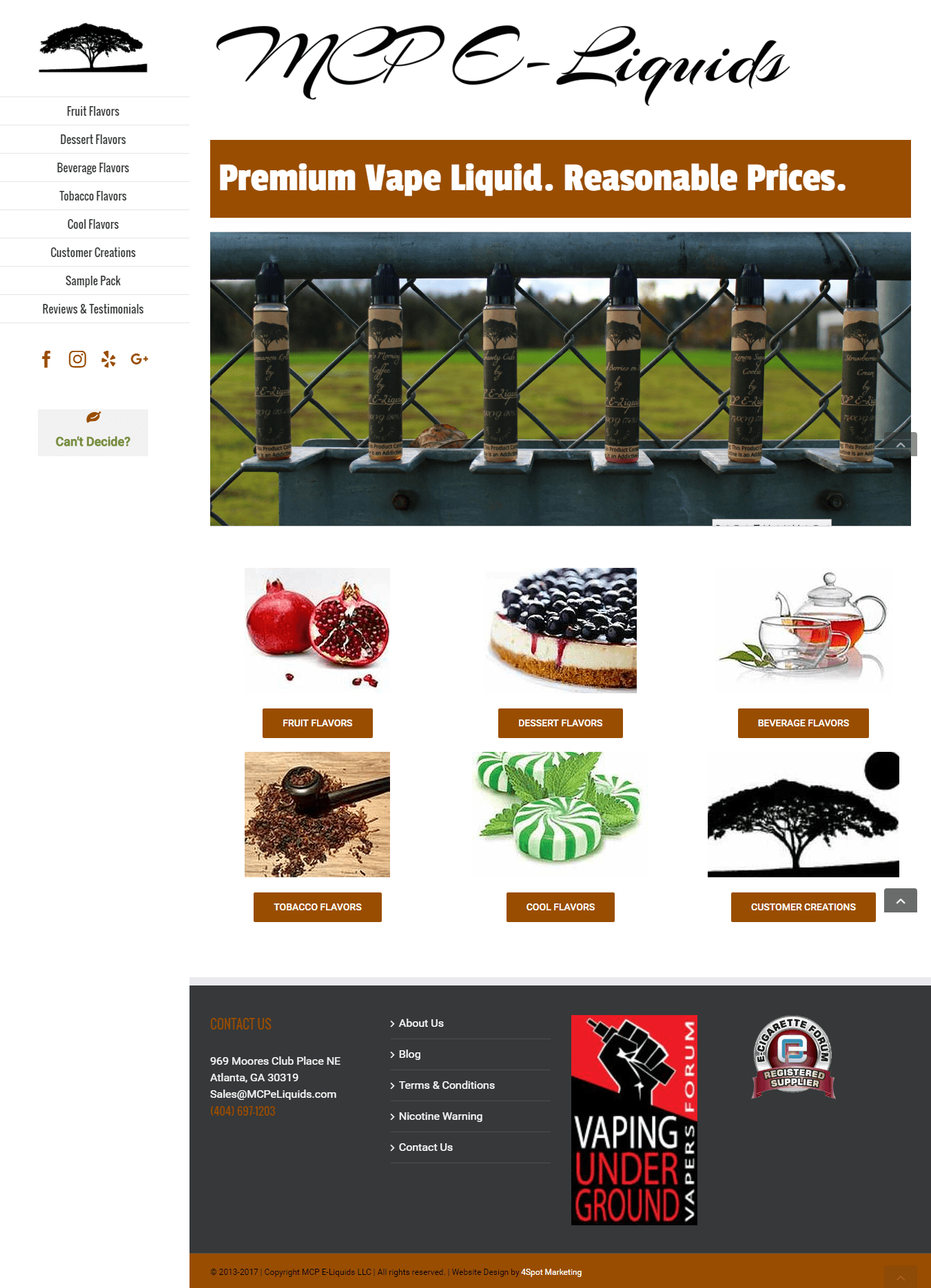 Vape Shop Web Design  Vape Shop Web Design